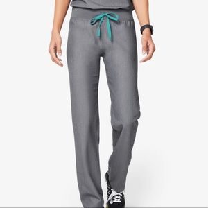 Figs Graphite Livingston Scrub Pants, Size S